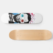 Abraham Lincoln - 3D Skateboard (Horizontal)