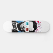 Abraham Lincoln - 3D Skateboard (Horizontal)