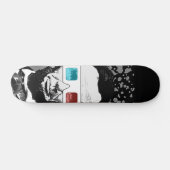 Abraham Lincoln - 3D Skateboard (Horizontal)