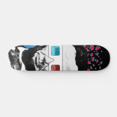 Abraham Lincoln - 3D Skateboard (Horizontal)