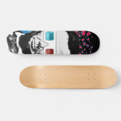 Abraham Lincoln - 3D Skateboard (Horizontal)