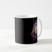 Abraham Lincoln 4. Juli Murica Männer Frauen Ameri Kaffeetasse (VorderseiteRechts)