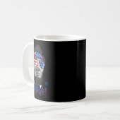 Abraham Lincoln 4. Juli Murica Männer Frauen Ameri Kaffeetasse (Vorderseite Links)