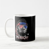 Abraham Lincoln 4. Juli Murica Männer Frauen Ameri Kaffeetasse (Links)