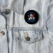 Abraham Lincoln 4. Juli-Shirt Männer Amerikanisch Button (Beispiel)
