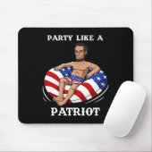 Abraham Lincoln 4. Juli USA Patriot Fun Mousepad (Mit Mouse)
