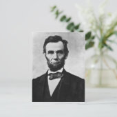 Abraham Lincoln 8 Postkarte (Stehend Vorderseite)