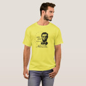 Abraham Lincoln (Abe) zweihundertjährig T-Shirt (Vorne ganz)