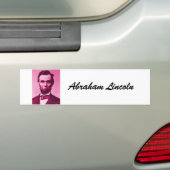Abraham Lincoln, Abraham Lincoln Autoaufkleber (Auf Auto)
