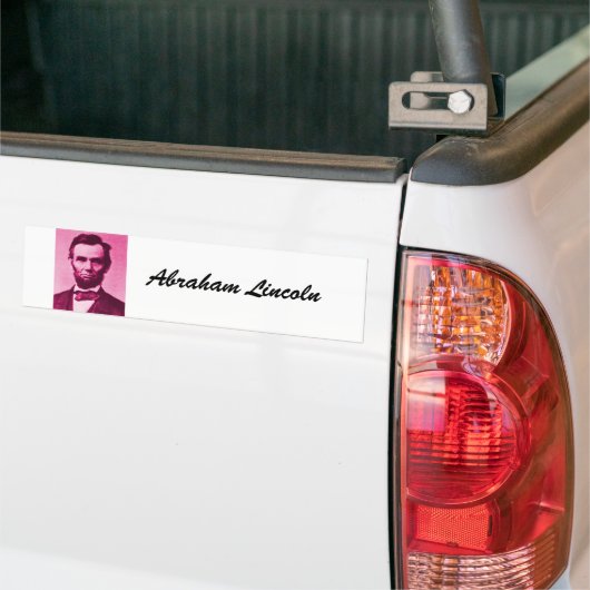 Abraham Lincoln, Abraham Lincoln Autoaufkleber (Auf Lkw)
