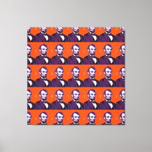 Abraham Lincoln alt Leinwanddruck