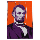 Abraham Lincoln alt Mittlere Geschenktüte (Rückseite)
