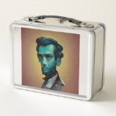 Abraham Lincoln, Android Metall Brotdose (Rückseite)