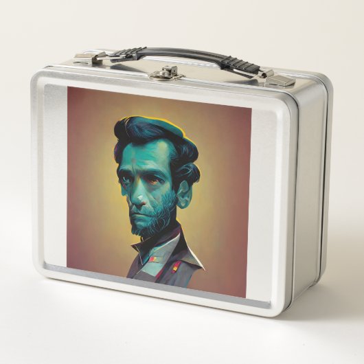 Abraham Lincoln, Android Metall Brotdose (Vorderseite)