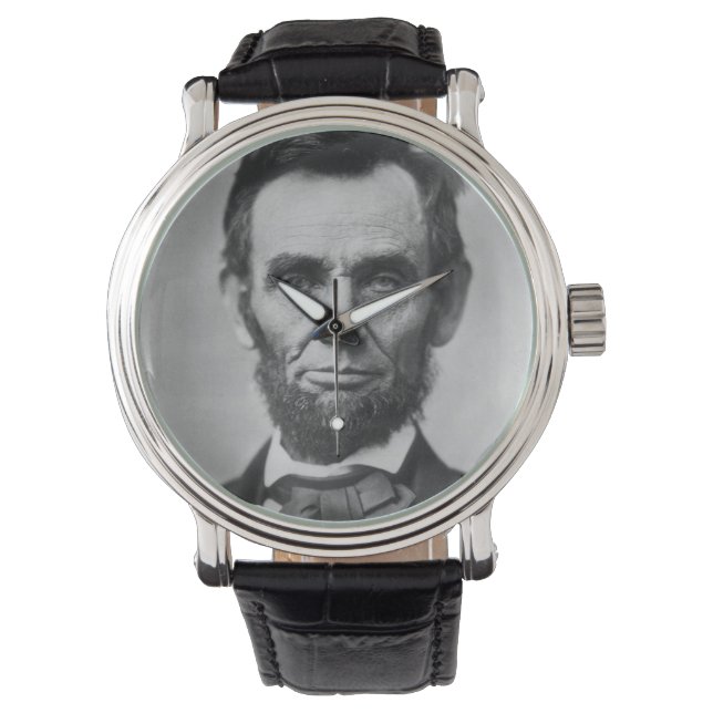 Abraham Lincoln Armbanduhr (Vorderseite)