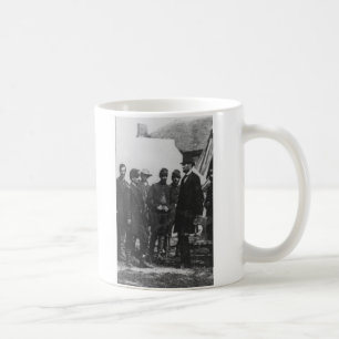 Abraham Lincoln auf Schlachtfeld bei Antietam Kaffeetasse