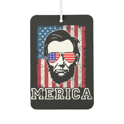 Abraham Lincoln Autolufterfrischer (Vorderseite)