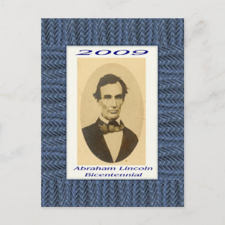 Abraham Lincoln Bicentennial Postkarte