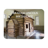 Abraham Lincoln Birthplace Cabin Magnet (Horizontal)