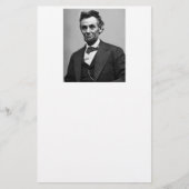 Abraham Lincoln Briefpapier (Vorderseite)