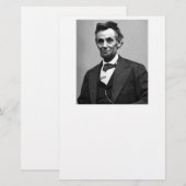 Abraham Lincoln Briefpapier (Vorne/Hinten)