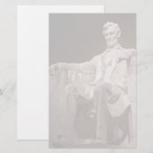 Abraham Lincoln Briefpapier (Vorne/Hinten)