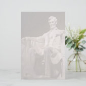Abraham Lincoln Briefpapier (Stehend Vorderseite)