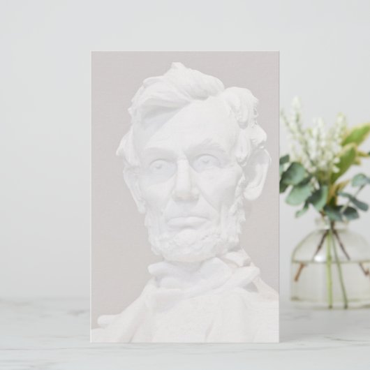 Abraham Lincoln Briefpapier (Stehend Vorderseite)