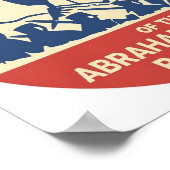 Abraham Lincoln Brigade Emblem Abzeichen Poster (Ecke)