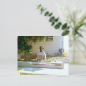 Abraham Lincoln Bust Postkarte (Stehend Vorderseite)