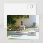 Abraham Lincoln Bust Postkarte (Vorne/Hinten)