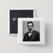 Abraham Lincoln Button (Vorne & Hinten)