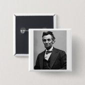 Abraham Lincoln Button (Vorne & Hinten)