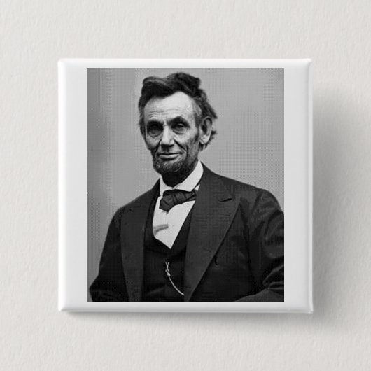 Abraham Lincoln Button (Vorderseite)