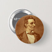 Abraham Lincoln Button (Vorne & Hinten)