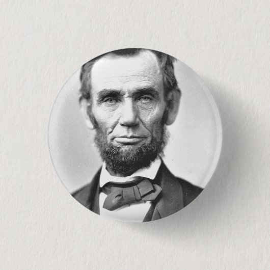 Abraham Lincoln Button (Vorderseite)