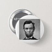 Abraham Lincoln Button (Vorne & Hinten)
