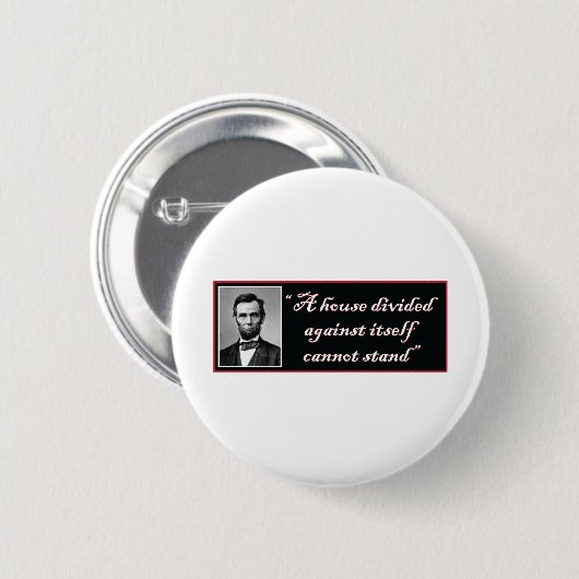 Abraham Lincoln Button (Vorne & Hinten)