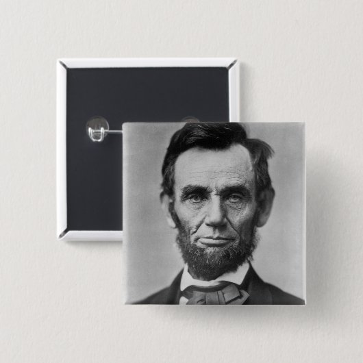 Abraham Lincoln Button (Vorne & Hinten)