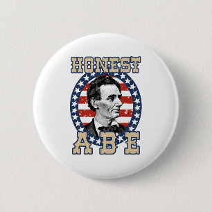 Abraham Lincoln Button
