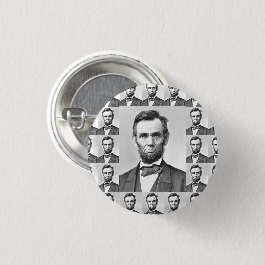 Abraham Lincoln Button (Vorne & Hinten)