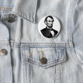 ABRAHAM LINCOLN BUTTON BACK ABZEICHEN (Beispiel)