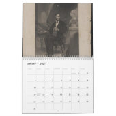 Abraham Lincoln Calendar Kalender (Jan 2027)