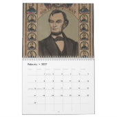 Abraham Lincoln Calendar Kalender (Feb 2027)