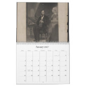 Abraham Lincoln Calendar Kalender (Jan 2027)