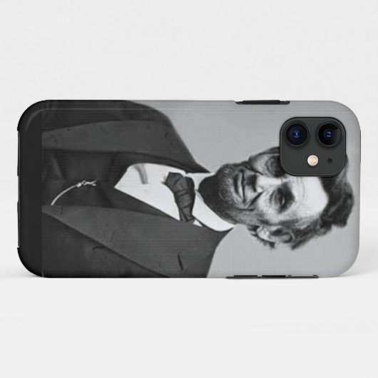 Abraham Lincoln Case-Mate iPhone Hülle (Rückseite (Horizontal))