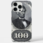 Abraham Lincoln Case-Mate iPhone Hülle (Rückseite)