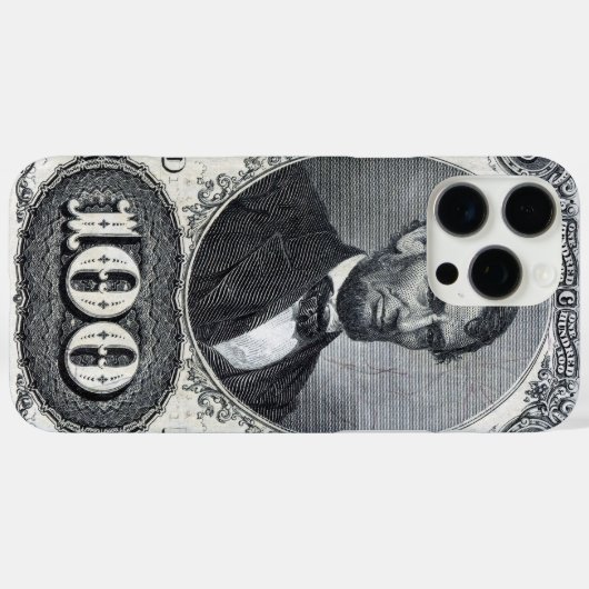 Abraham Lincoln Case-Mate iPhone Hülle (Rückseite (Horizontal))