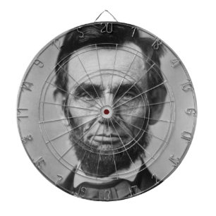Abraham Lincoln Dartscheibe