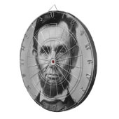 Abraham Lincoln Dartscheibe (Vorderseite rechts)